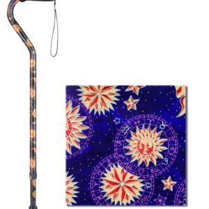 CANE OFFSET CELESTIAL W/STRAP