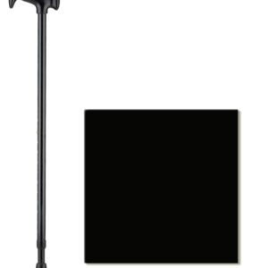 CANE T-GRIP BLACK
