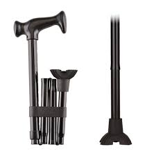 FOLDING CANE QT BLACK