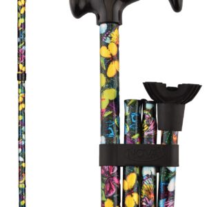 FOLDING CANE QT BUTTERFLY