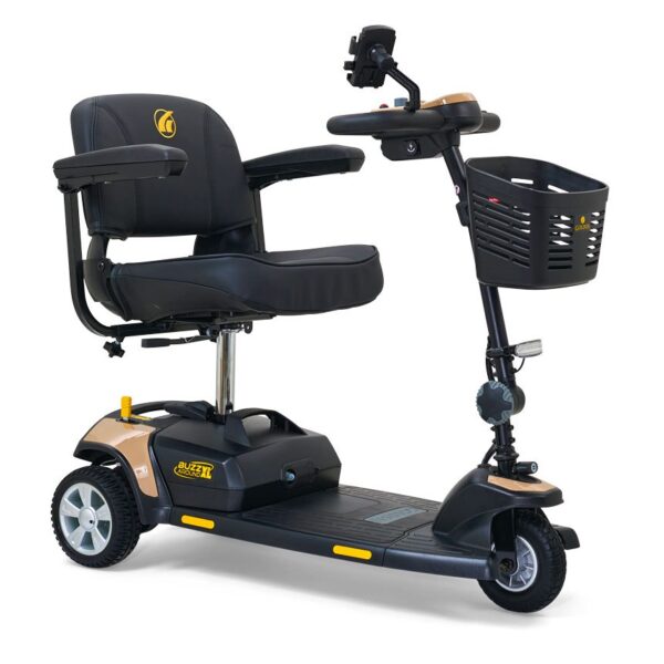 Golden Buzzaround XL D Suspension 3 Wheel Scooter with Batteries