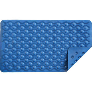 Rubber MAt Blue Circles