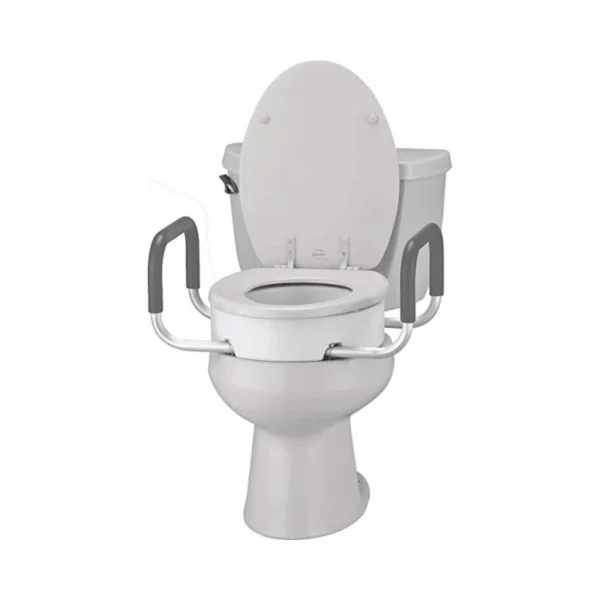 Toilet Seat Riser Padded 4"